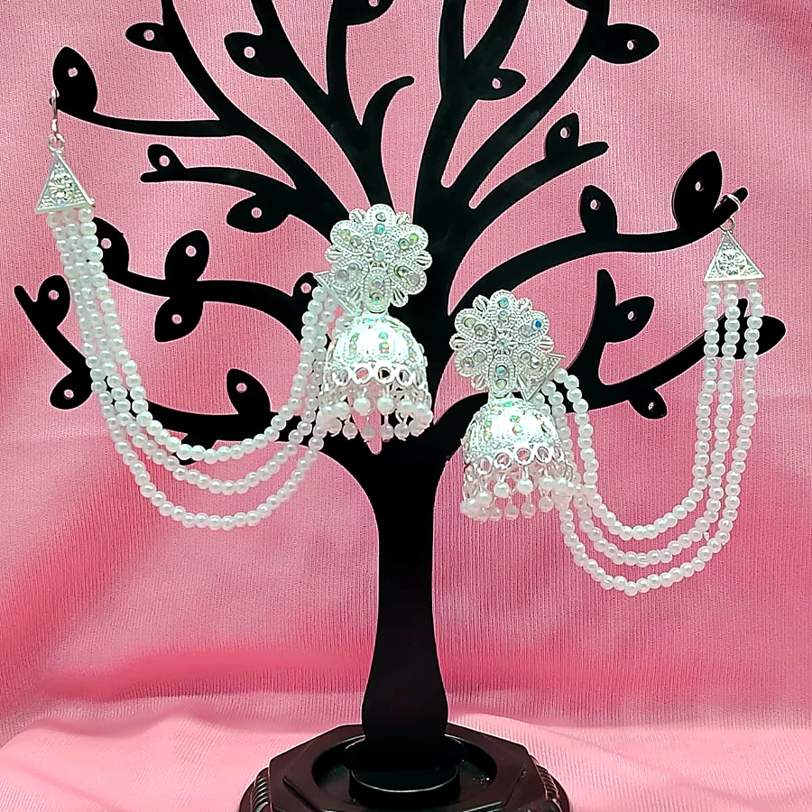 Imperial Bridal Bahubali Earring - VM-BH-110 VM Imitation Rajkot