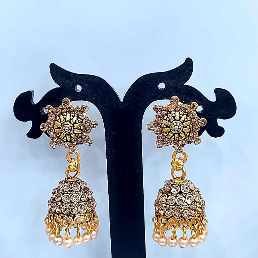Contemporary Prism LCD Earring - VM-LCD-101 VM Imitation Rajkot