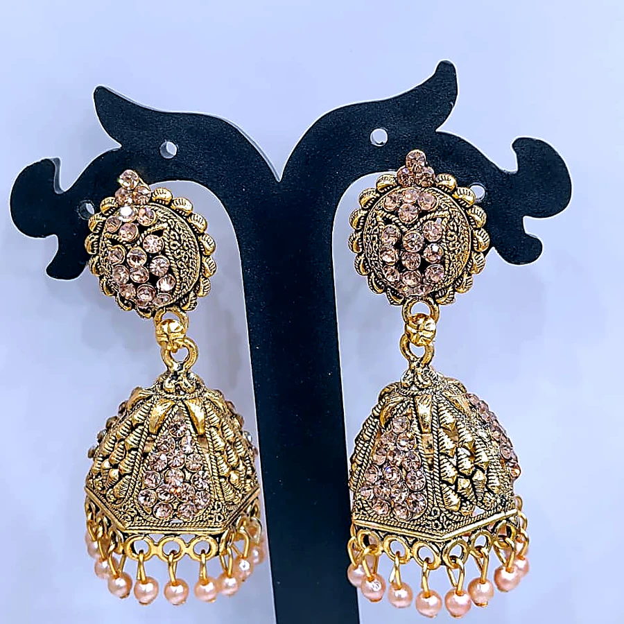 Starlight Drop LCD Designer Earring - VM-LCD-102 VM Imitation Rajkot