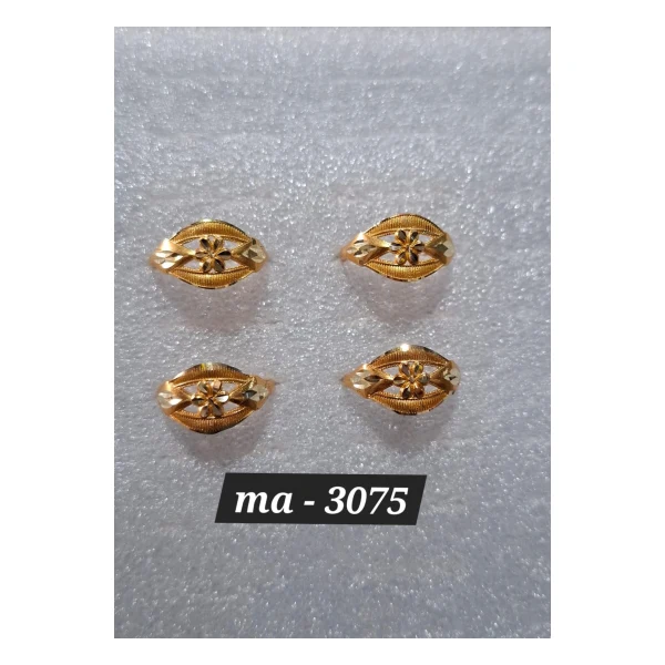 Art-Deco Linear Faceted Band (VM-RNG-116) - VM-RNG-116 VM Imitation Rajkot