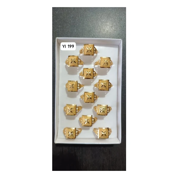 Oval Halo Prong-Set Ring (VM-RNG-128) - VM-RNG-128 VM Imitation Rajkot