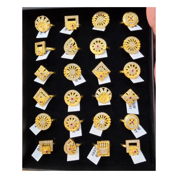 Delicate Stacking CZ Band (VM-RNG-158) - VM-RNG-158 VM Imitation Rajkot