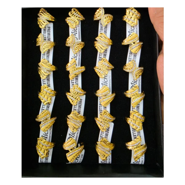 Classic Solitaire CZ Solitaire Band (VM-RNG-161) - VM-RNG-161 VM Imitation Rajkot