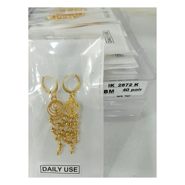 Lotus Motif Delicate Chain Sui Dhaga (VM-SD-101) - VM-SD-101 VM Imitation Rajkot