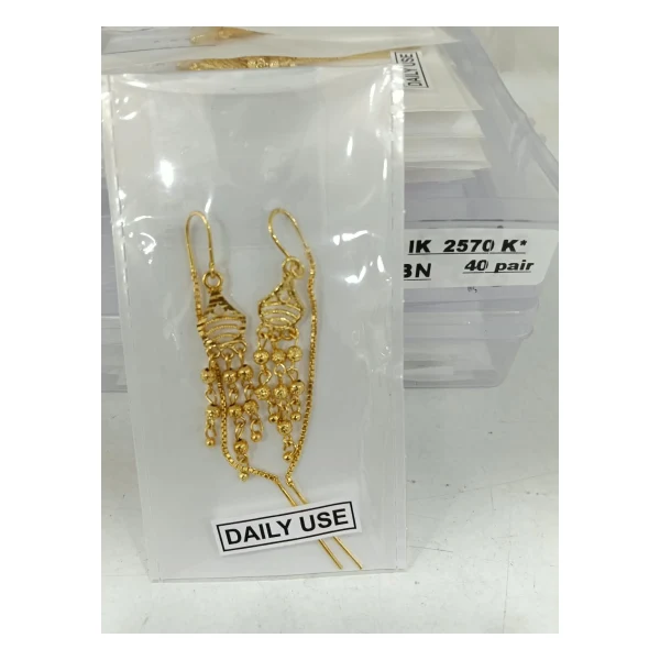 Star & Crescent Dangler Sui Dhaga (VM-SD-104) - VM-SD-104 VM Imitation Rajkot
