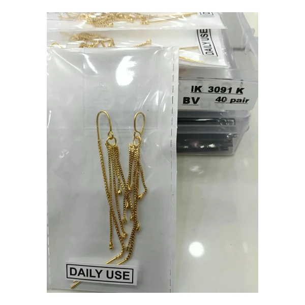 Star & Crescent Dangler Sui Dhaga (VM-SD-119) - VM-SD-119 VM Imitation Rajkot